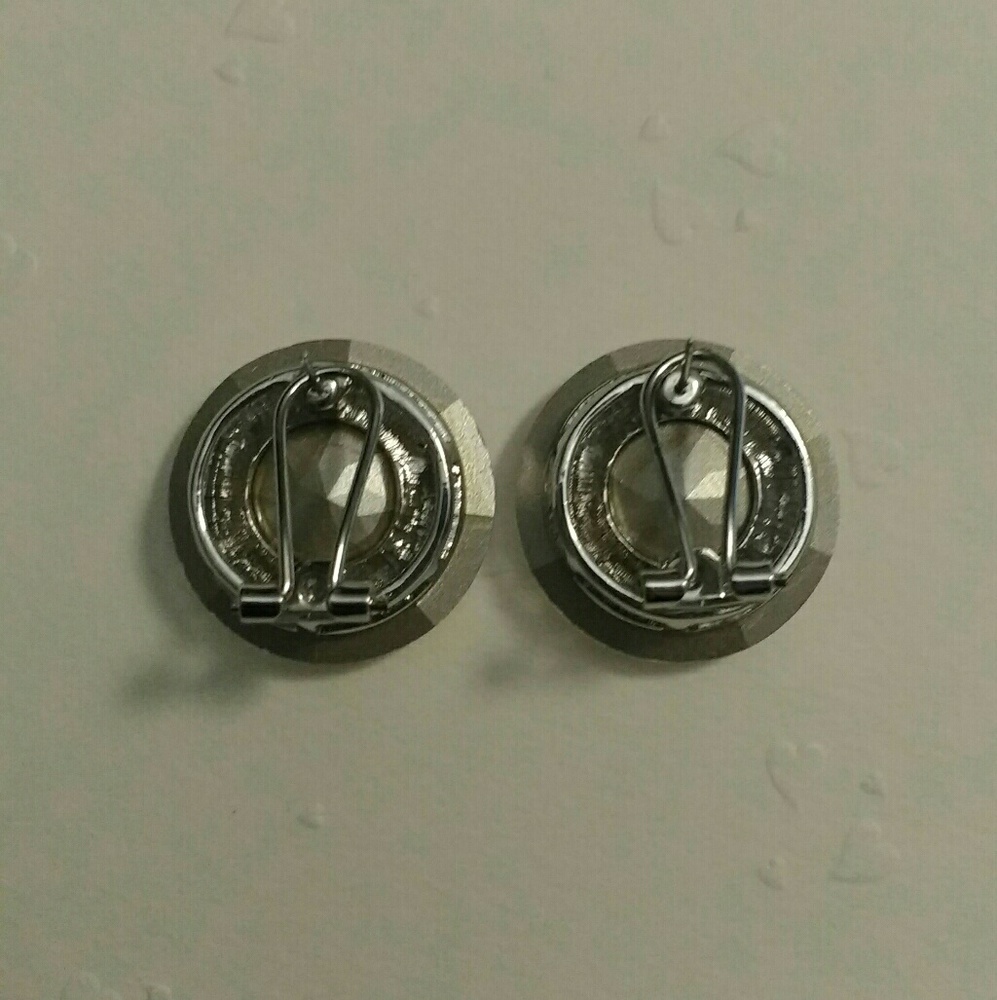 Large Stone Earrings - Picture 7 of 7